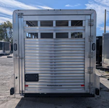 New 2025 Frontier Trailers LIVESTOCK GN 7X20 14K Stock / Stock Combo Trailer