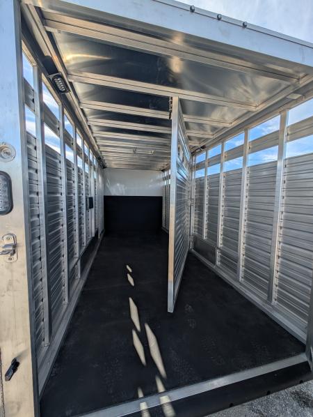 New 2025 Frontier Trailers LIVESTOCK GN 7X20 14K Stock / Stock Combo Trailer