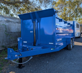 New 2025 Sure-Trac 7X16 4FT SIDE DUMP 16K Dump Trailer