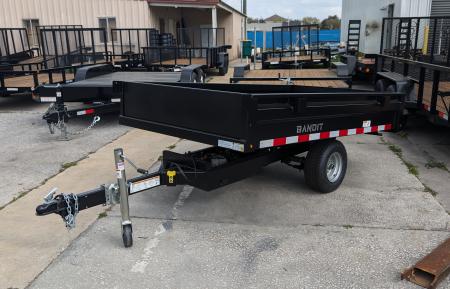 New 2024 Bandit 4.5X8 DUMP TRAILER
