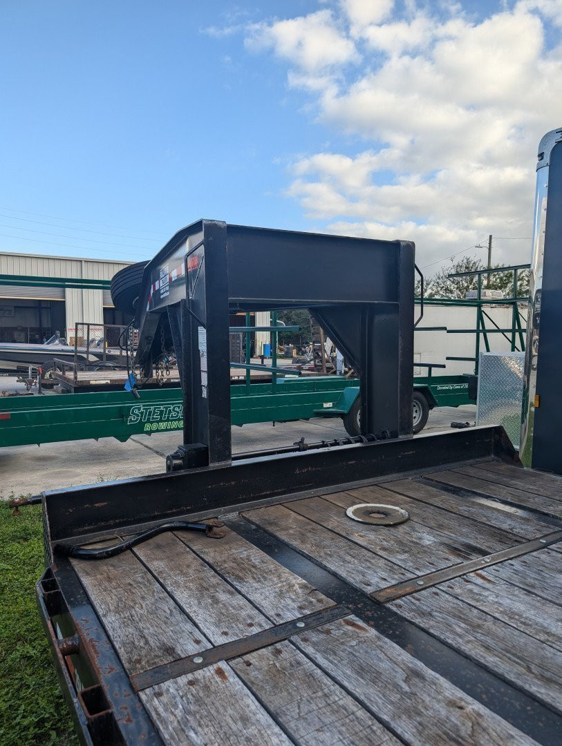 Used 2022 ROLLS RITE 8.5X40 GOOSENECK Deckover Trailer