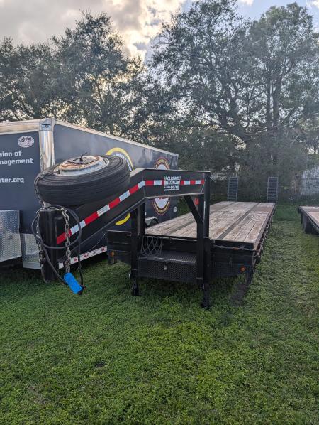 Used 2022 ROLLS RITE 8.5X40 GOOSENECK Deckover Trailer