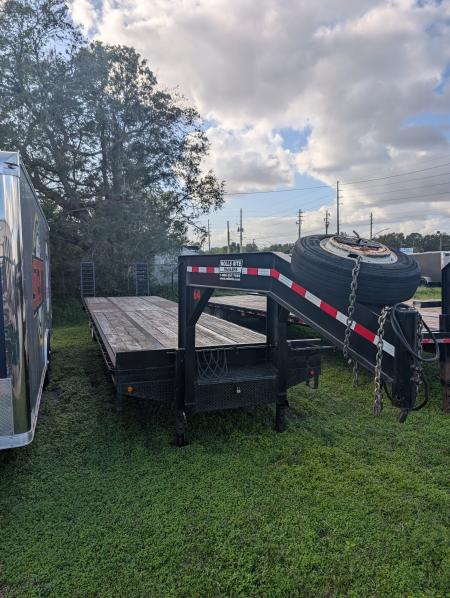 Used 2022 ROLLS RITE 8.5X40 GOOSENECK Deckover Trailer