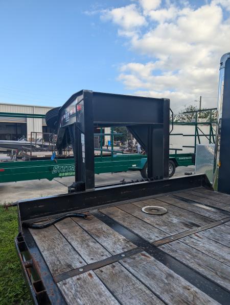 Used 2022 ROLLS RITE 8.5X40 GOOSENECK Deckover Trailer