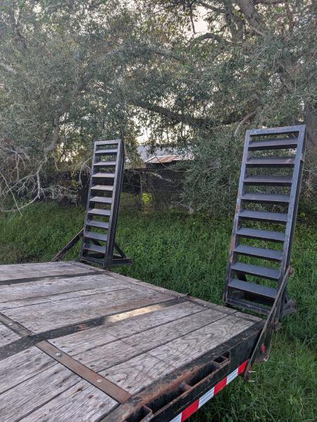 Used 2022 ROLLS RITE 8.5X40 GOOSENECK Deckover Trailer