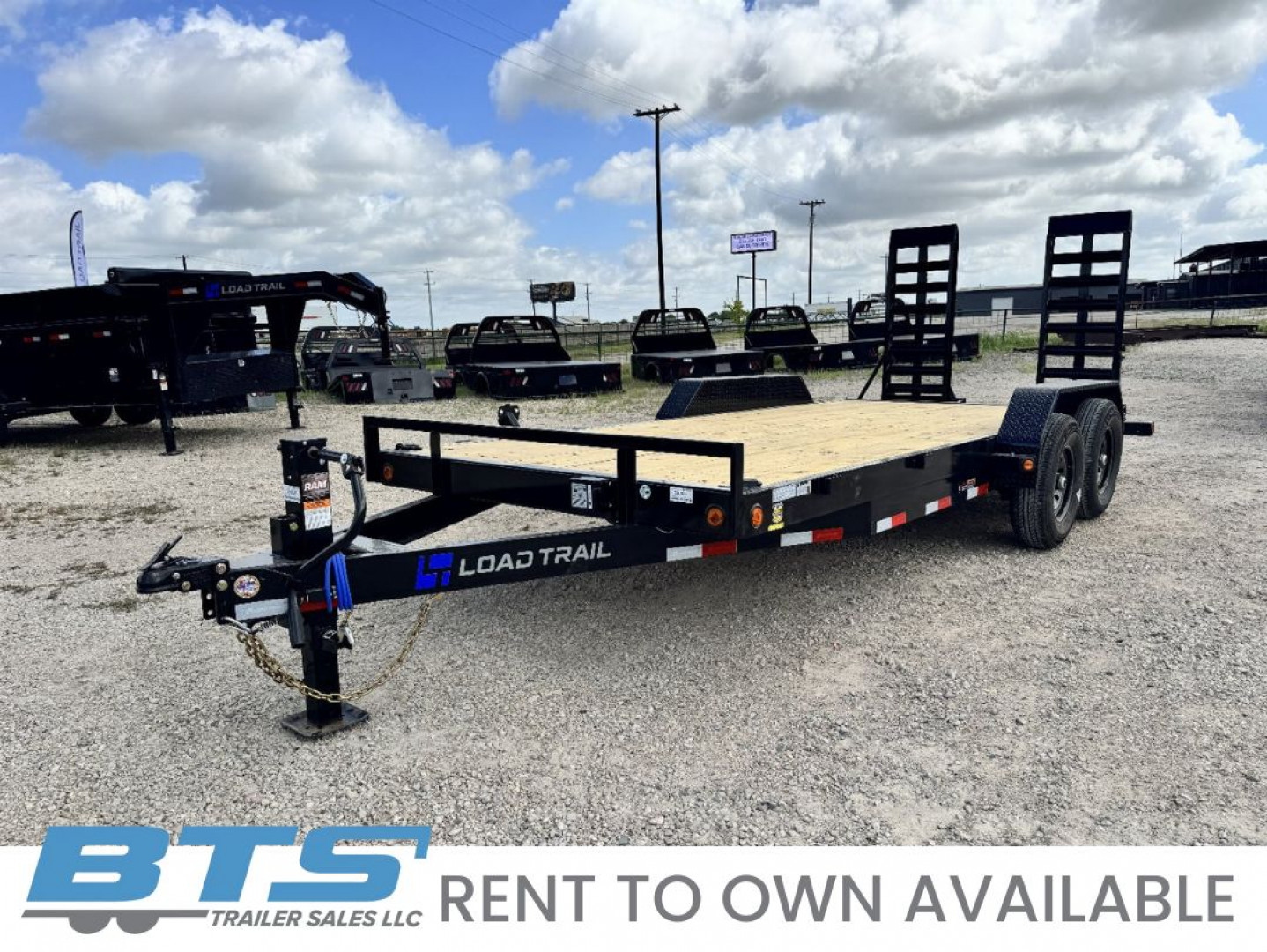 Load Trail New 2025 LOAD TRAIL CH8 83x18 Equipment Trailer 14K GVWR