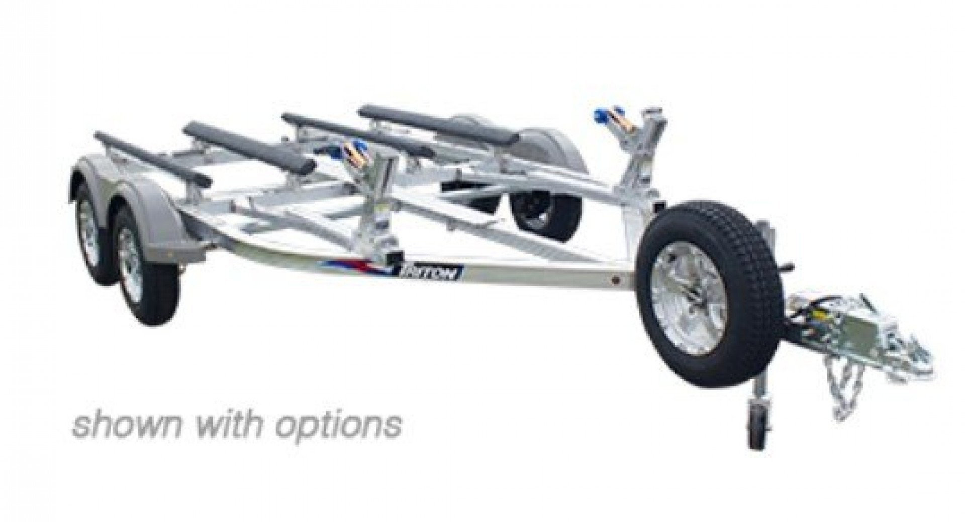 New 2025 Triton WC2-2 ALUMINUM DOUBLE AXLE DOUBLE WAVE RUNNER Trailer