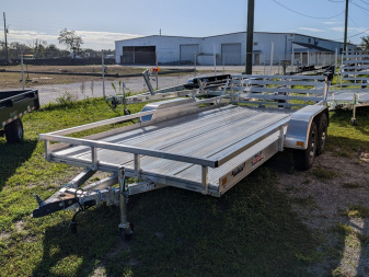 New 2025 Triton Trailers 7X16 Utility Trailer