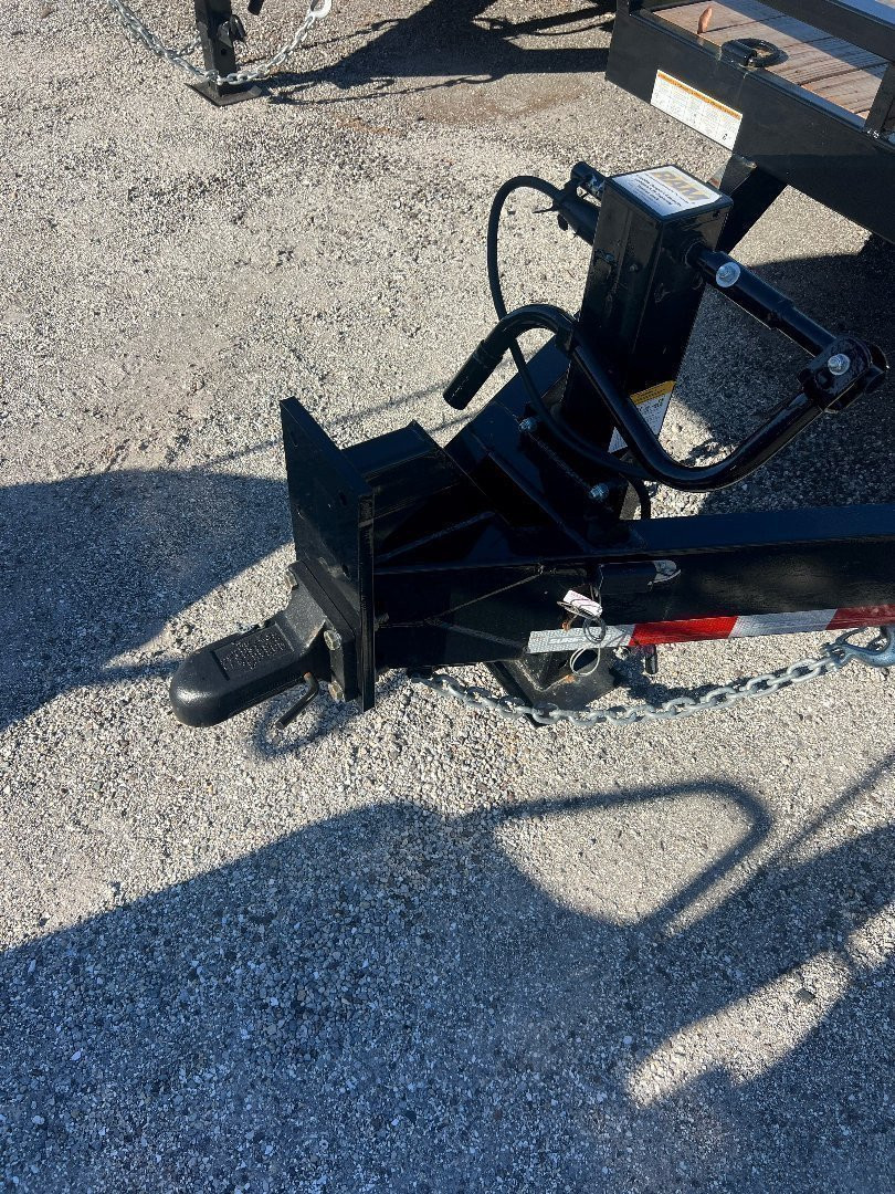 New 2025 Sure-Trac 7X20(18+2) TANDEM AXLE 16000 LB GVWR Equipment Trailer WITH STAND UP RAMPS