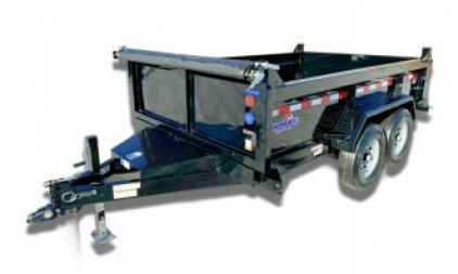 New 2025 Hawke Trailers 7X12 Dump Trailer