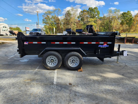 New 2025 Hawke Trailers 7X12 Dump Trailer