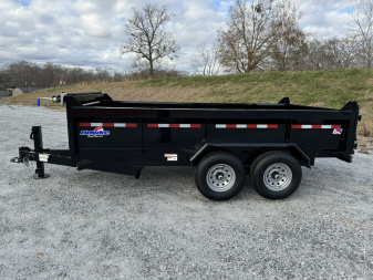 New 2025 Hawke Trailers 7X14 Dump Trailer
