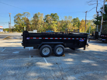 New 2025 Hawke Trailers 7X14 Dump Trailer