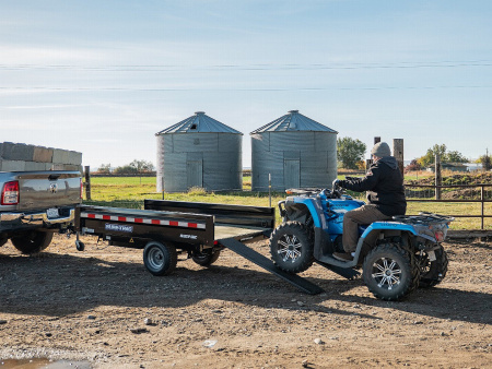 New 2025 Sure-Trac 4.5 X 8 Dump Trailer