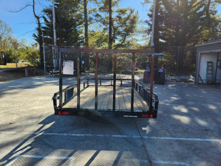 New 2026 Sure-Trac 7x 12 Tube Top Utility Trailer