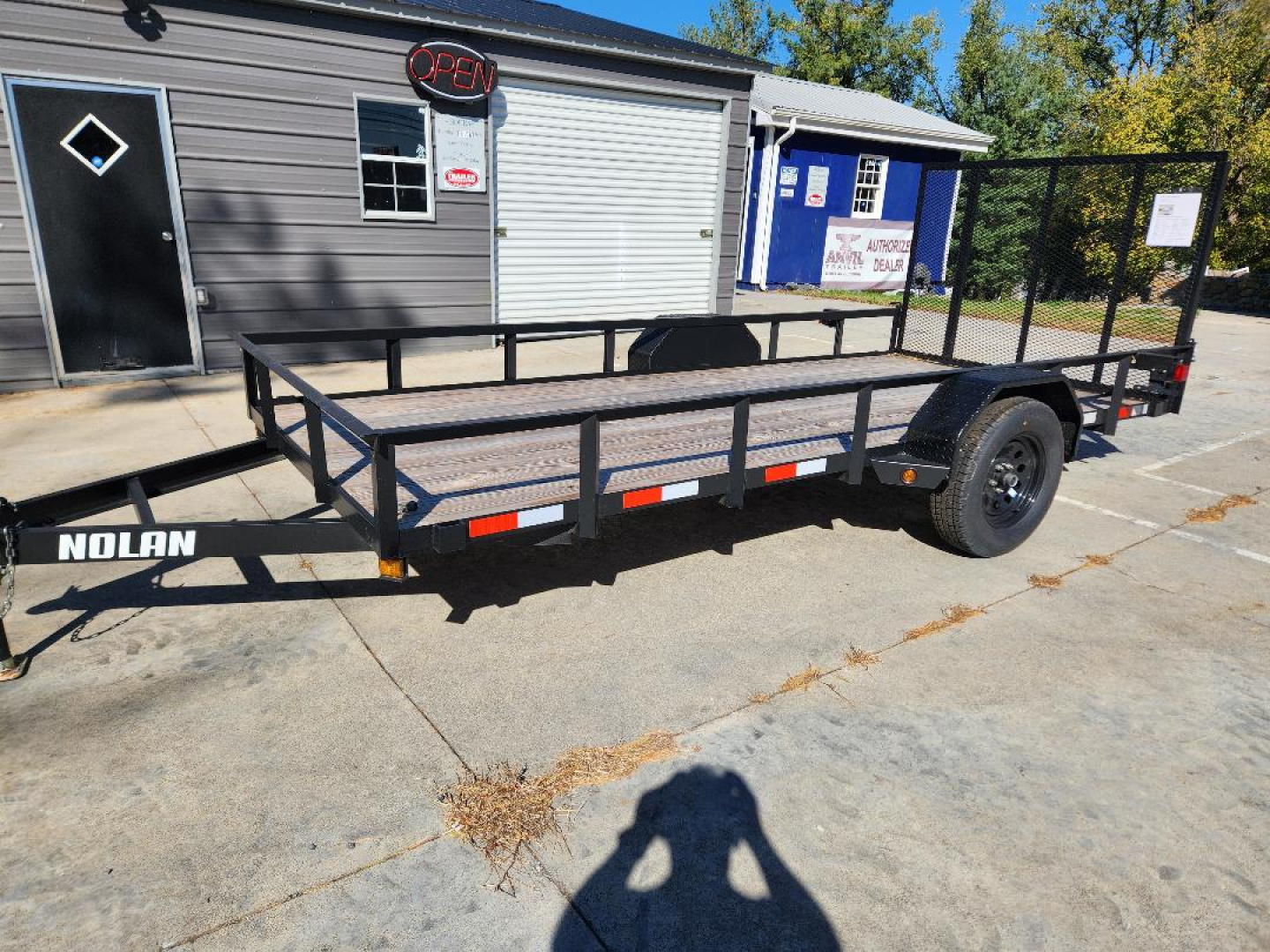 New 2025 Nolan Manufacturing 6 X 14 Utility Trailer