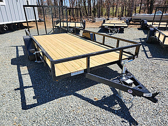 New 2025 Sure-Trac Brake Axle Utility Trailer