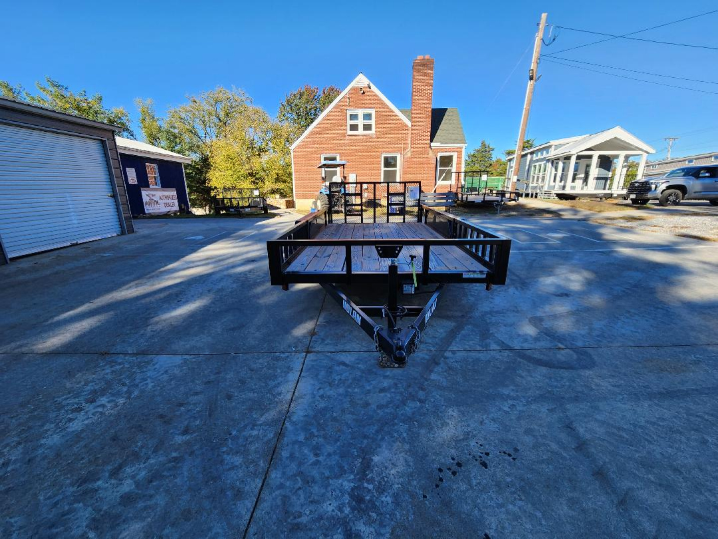 New 2024 Nolan Manufacturing 7X14 ATV Trailer