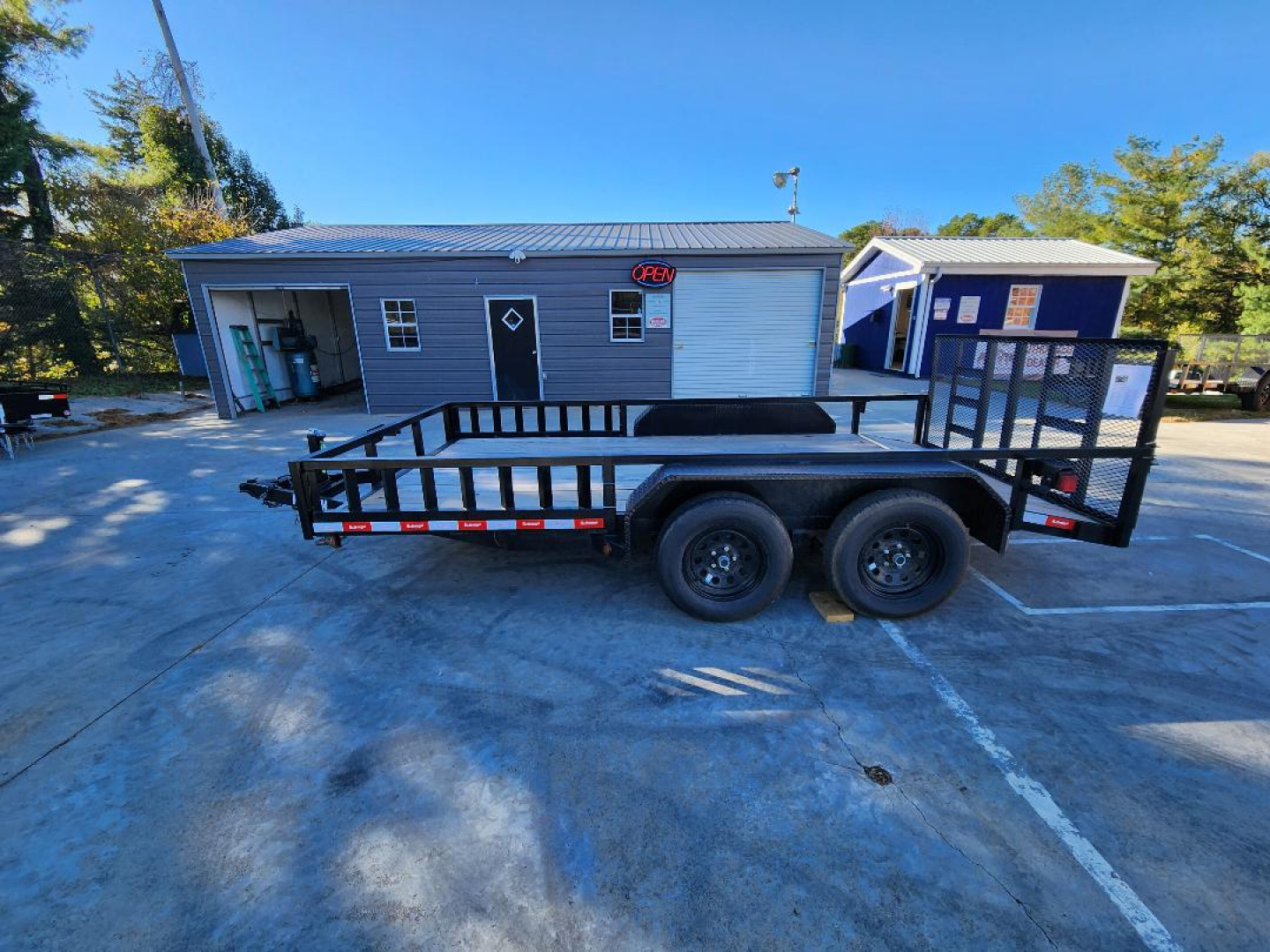 New 2024 Nolan Manufacturing 7X14 ATV Trailer