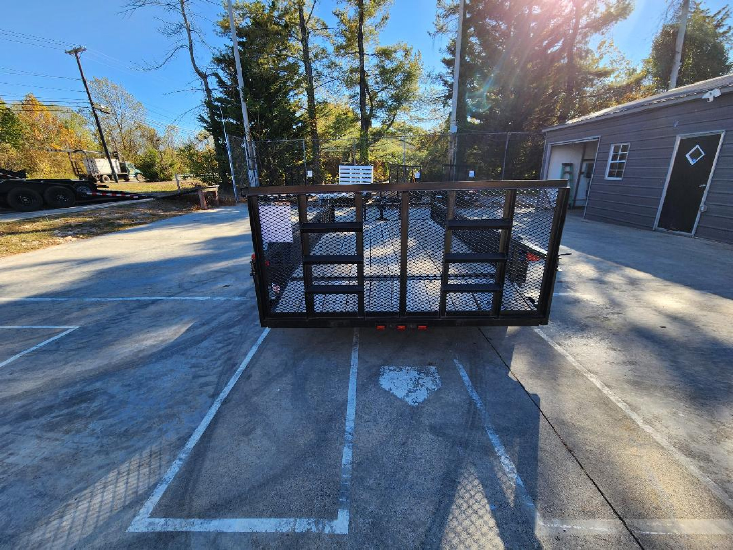 New 2024 Nolan Manufacturing 7X14 ATV Trailer