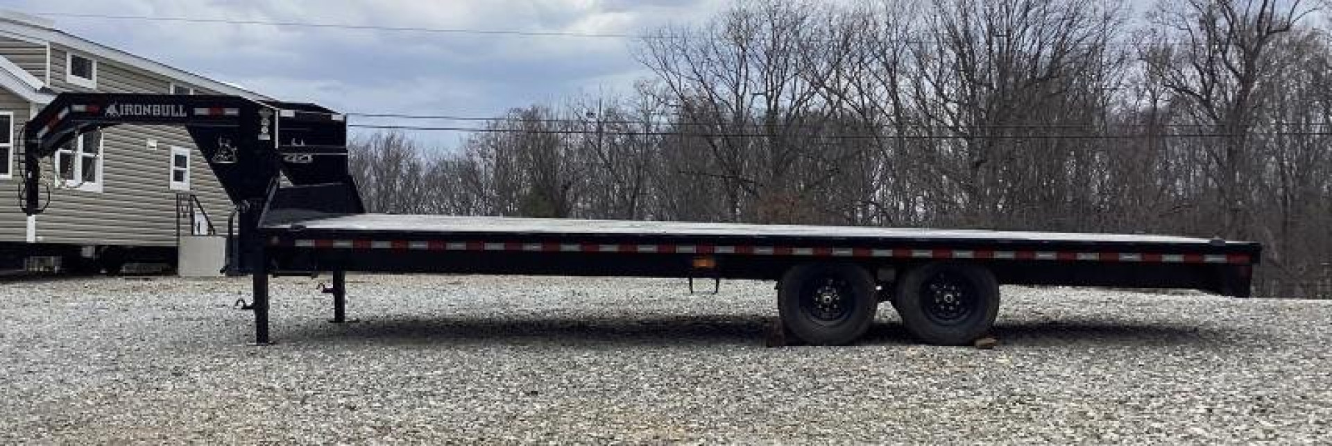 New Iron Bull 25Ft. Gooseneck Equipment Trailer