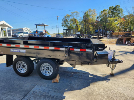 New 2024 Sure-Trac 6 x 10 Deck Over Dump Trailer