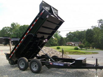 New Sure-Trac 6 x 12 10K Low Profile Dump Trailer
