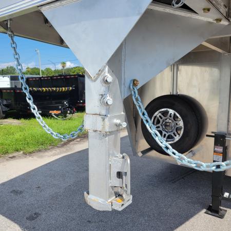 New 2024 Frontier Trailers LIVESTOCK GN 8X24 Stock / Stock Combo Trailer