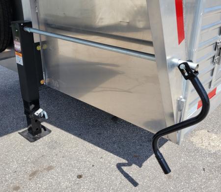 New 2024 Frontier Trailers LIVESTOCK GN 8X24 Stock / Stock Combo Trailer