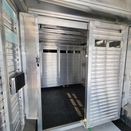 New 2024 Frontier Trailers LIVESTOCK GN 8X24 Stock / Stock Combo Trailer
