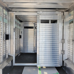 New 2024 Frontier Trailers LIVESTOCK GN 8X24 Stock / Stock Combo Trailer