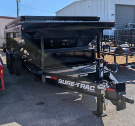 New 2024 Sure-Trac NSTBRC8216-BP-154 Dump Trailer