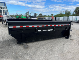 New 2025 SURE TRAC 14FT DUMP BIN WITH 4FT SIDES FOR ROLLOFF Dump Trailer