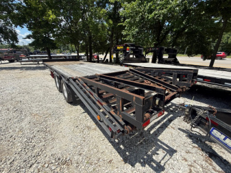 Used 2015 Other 25' Pintle Hitch with Air Brakes Equipment Trailer