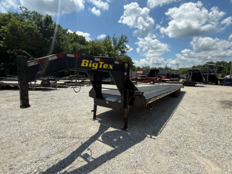 Used 2012 Other 40' Big Tex Gooseneck Flatbed Trailer