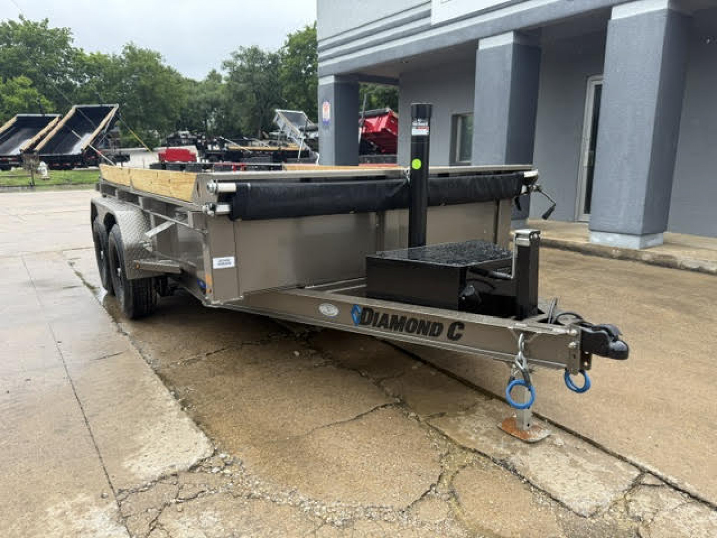 New 2025 Diamond C Trailers MDT 206 Package 12'X77" Dump Trailer