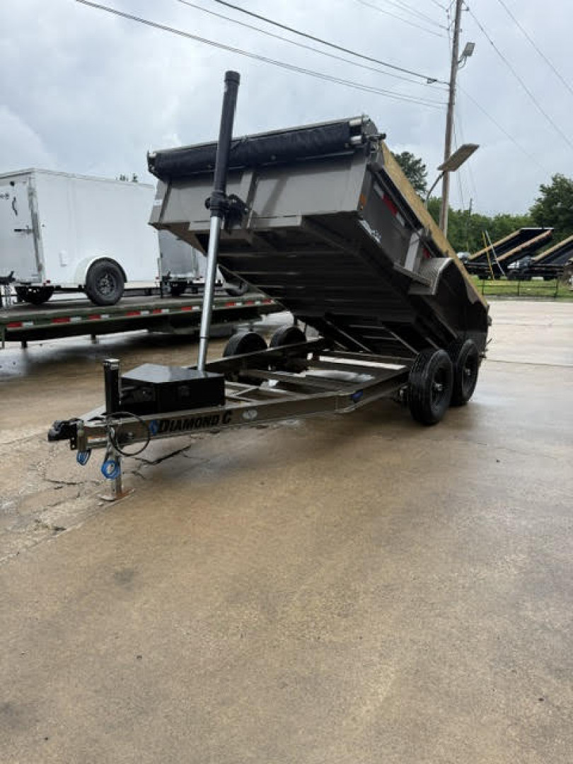 New 2025 Diamond C Trailers MDT 206 Package 12'X77" Dump Trailer