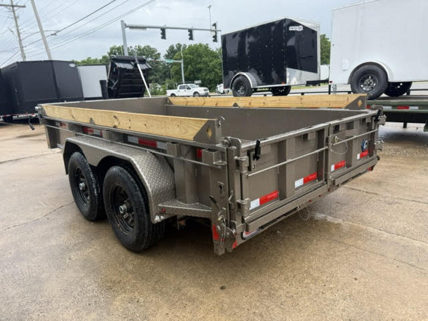 New 2025 Diamond C Trailers MDT 206 Package 12'X77" Dump Trailer