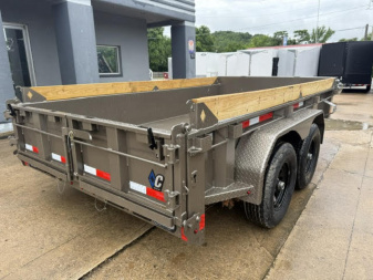 New 2025 Diamond C Trailers MDT 206 Package 12'X77" Dump Trailer