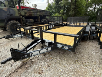 New 2025 Bellwether MFG 16' Tandem Pipe Utility Trailer