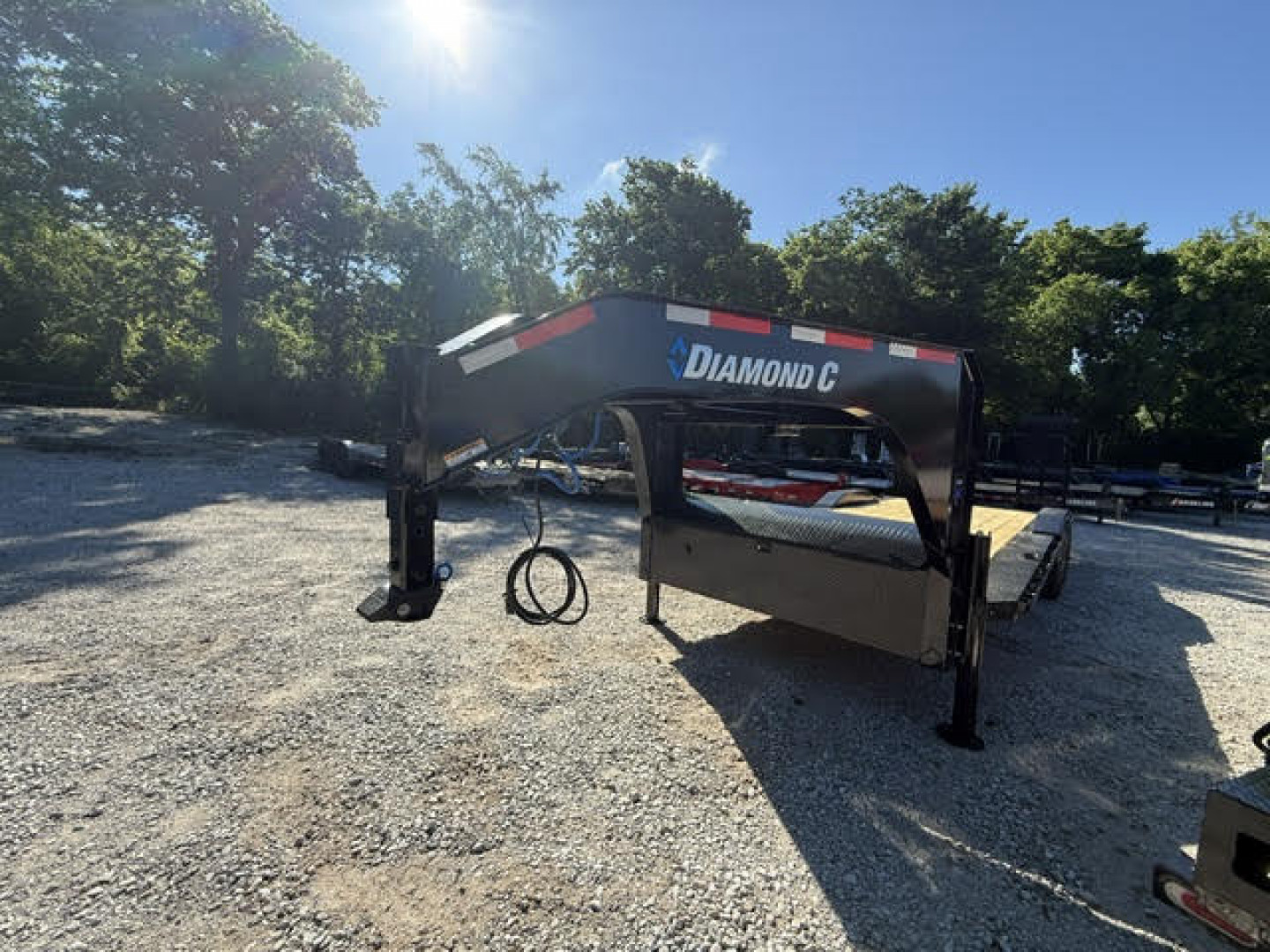 New 2025 Diamond C Trailers LPX 210-GN Package 22'X82" Flatbed Trailer