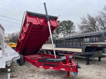 New 2025 Diamond C Trailers LPT 207 Package 16'X82  Dump Trailer