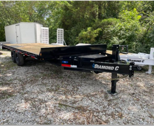 New 2024 Diamond C Trailers DEC 207 Package 20'X102  Equipment Trailer