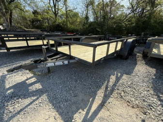 New 2025 Bellwether MFG 14' Light Pipe Utility Trailer