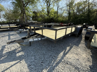 New 2025 Bellwether MFG 16' Light Pipe Utility Trailer