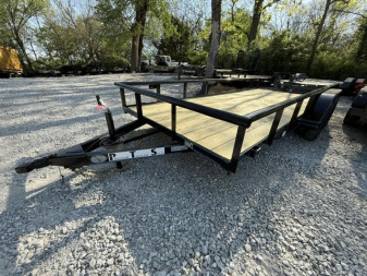 New 2025 Bellwether MFG 16' Light Pipe Utility Trailer