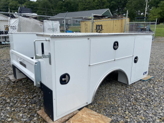 New 2025 CM Truck Beds CMG98/78 8ft Steel Service Body