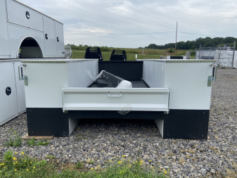 New CM Truck Beds CMG110/94 Steel Service Body for 60" CA cab and chassis