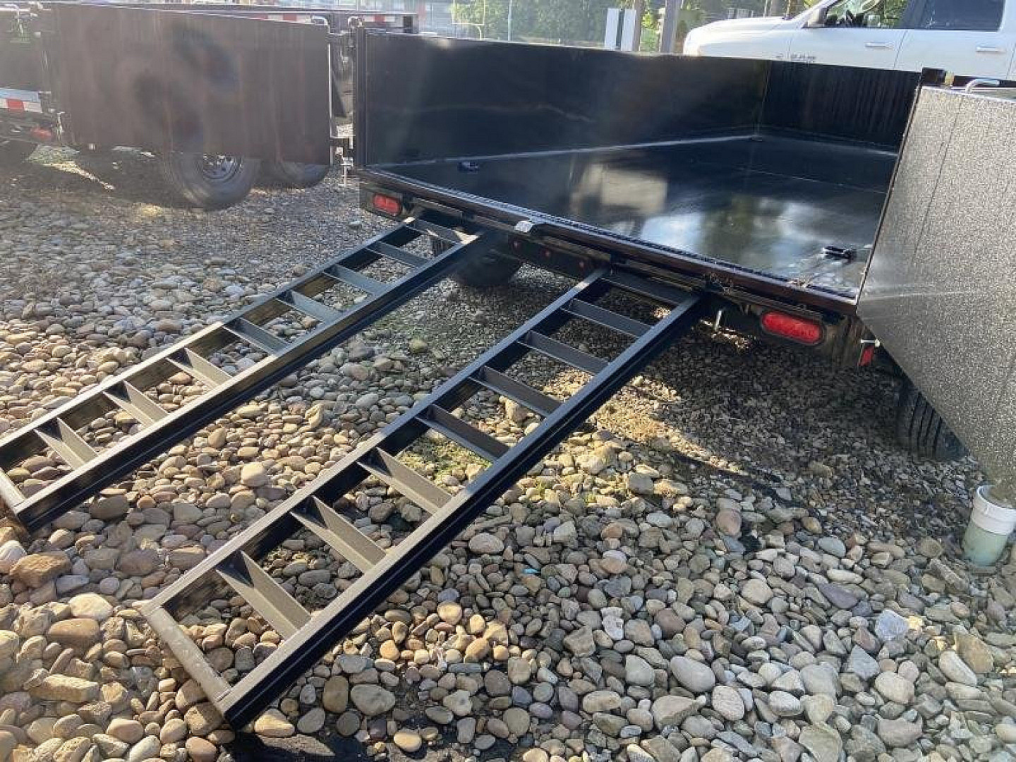 New 2024 BWISE 6'x10' Low Pro Dump Trailer 9.9K GVWR