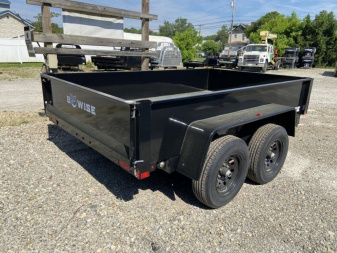 New 2024 BWISE 6'x10' Dump Trailer 9.9K GVWR